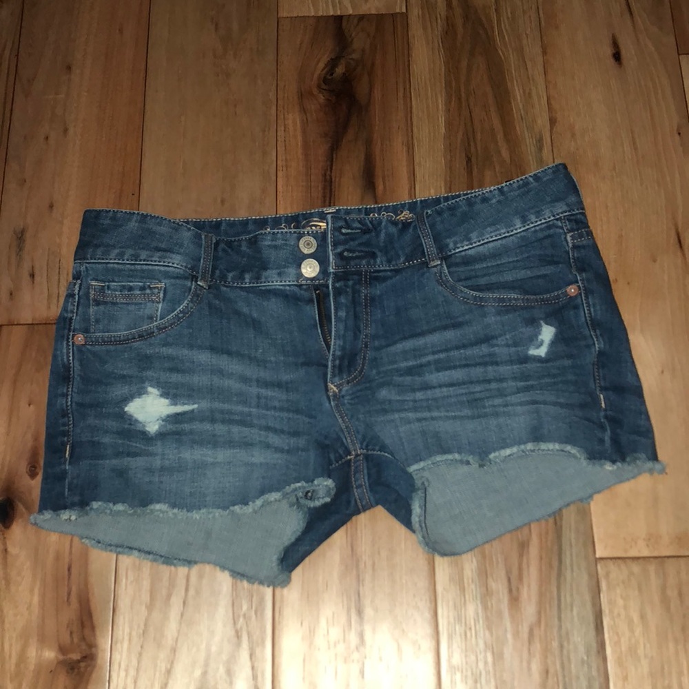 Express jean shorts